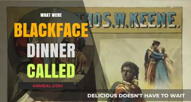 Unveiling the Controversial Past: What Were Blackface Dinners Called?