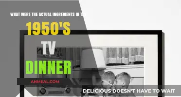 Unveiling the Classic 1950s TV Dinner: Surprising Ingredients Revealed