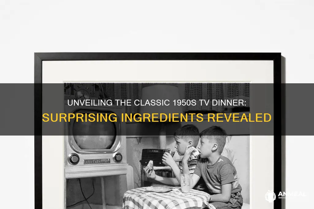 what were the actual ingredients in the 1950
