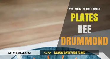 Ree Drummond's Early Dinner Plates: A Pioneer Woman's First Tableware