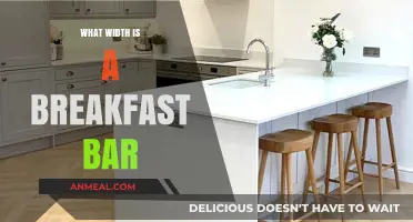 Ideal Breakfast Bar Width: Tips for Perfect Kitchen Design