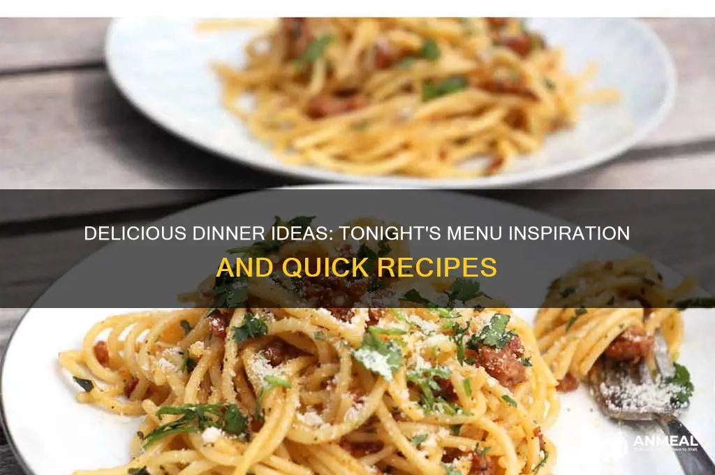 what will i have for dinner tonight