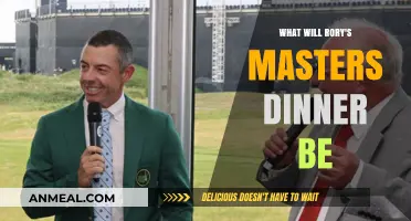 Rory's Masters Dinner: A Culinary Celebration of Golf's Grandest Win
