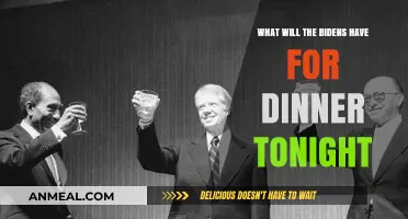Tonight's Menu at the White House: What's Cooking for the Bidens?