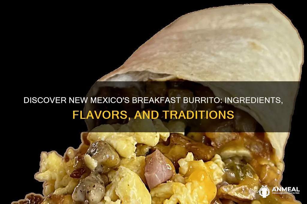 what will you find in new mexico breakfast burritos