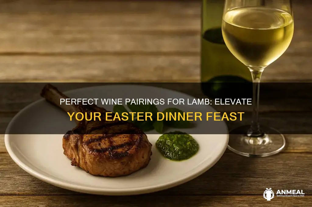 what wine goes with lamb easter dinner