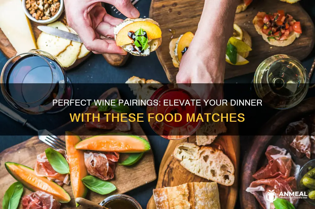 what wines pair with what foods for a wine dinner