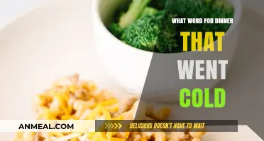 Chilled Meals: The Perfect Word for Dinner That Went Cold