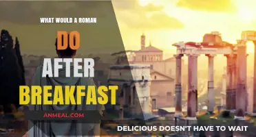 Daily Roman Routines: Post-Breakfast Activities and Morning Traditions Explained