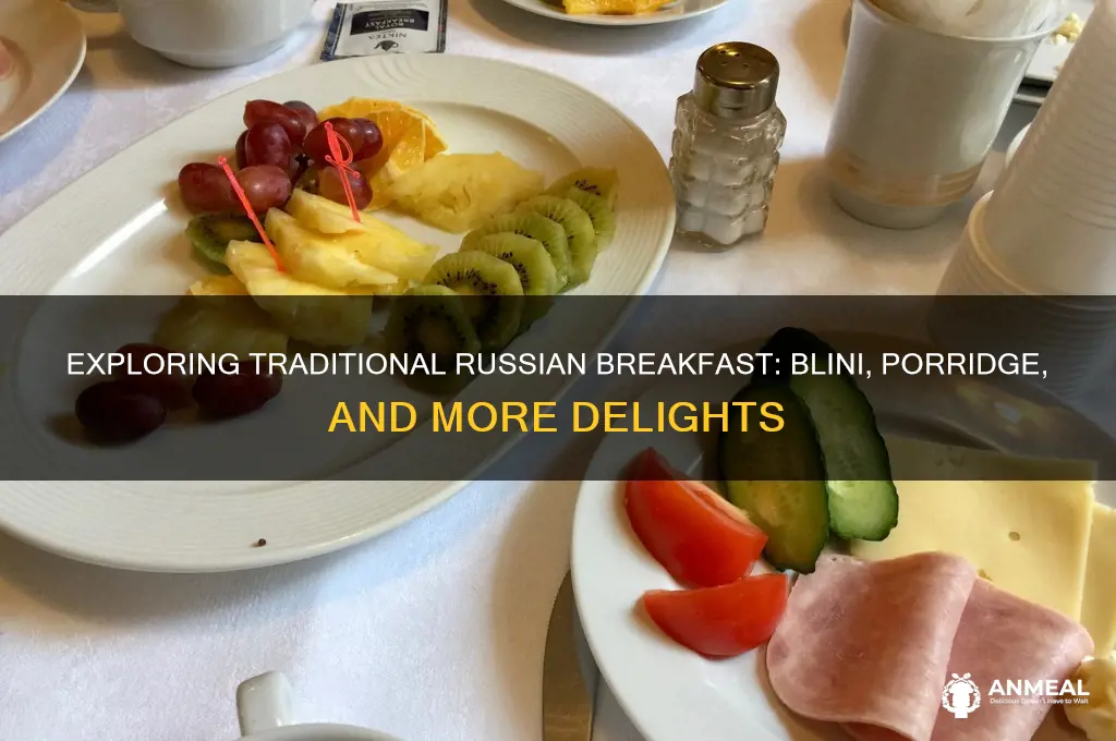 what would be a breakfast in russia