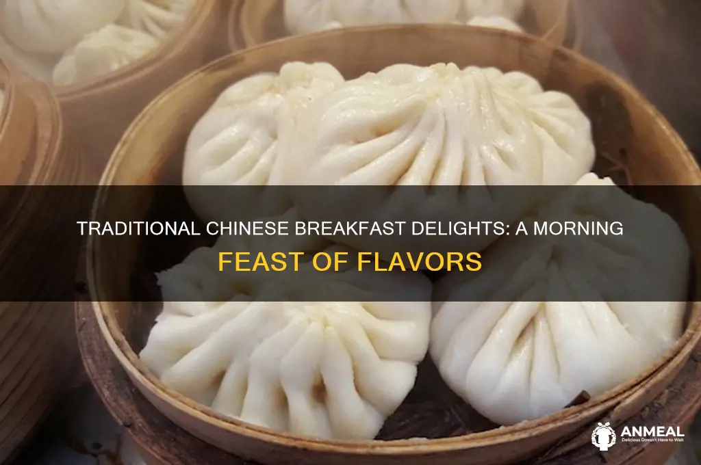 what would be a common or traditional chinese breakfast