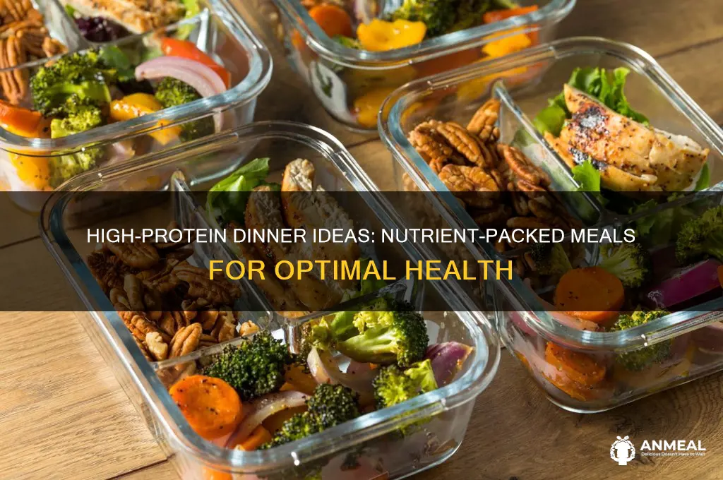 what would be a high-protein dinner