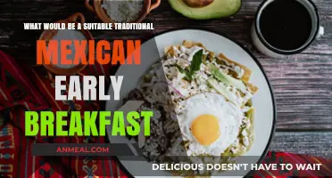 Authentic Mexican Early Breakfast: Traditional Dishes to Start Your Day Right