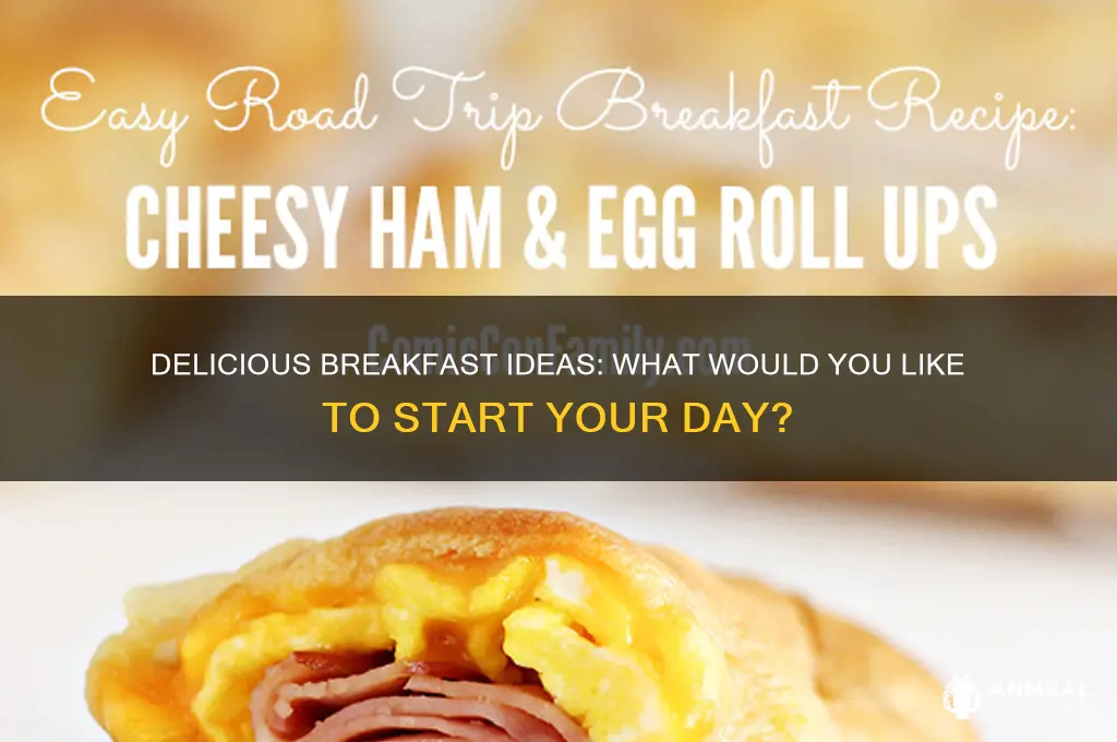 what would you like for breakfast