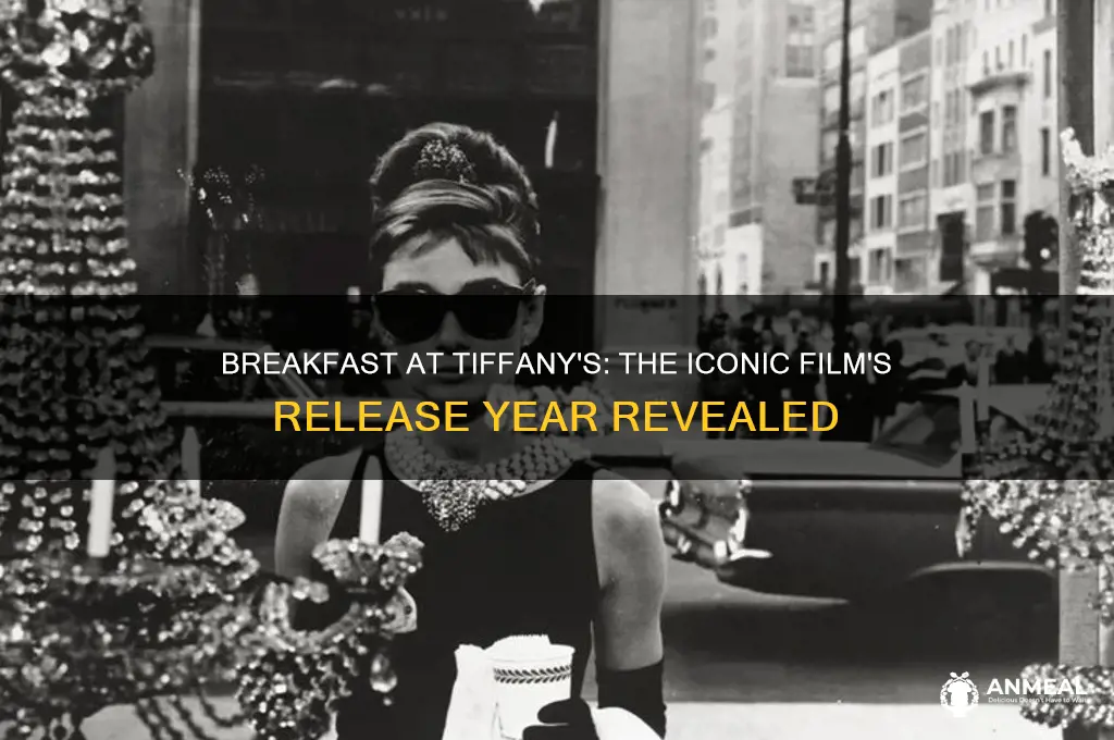 what year breakfast at tiffany
