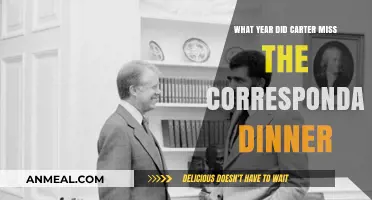 The Year Jimmy Carter Skipped the White House Correspondents' Dinner