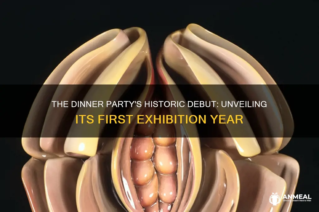 what year did the dinner party first show