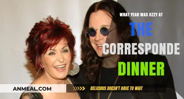 Ozzy Osbourne's Iconic Appearance at the White House Correspondents' Dinner