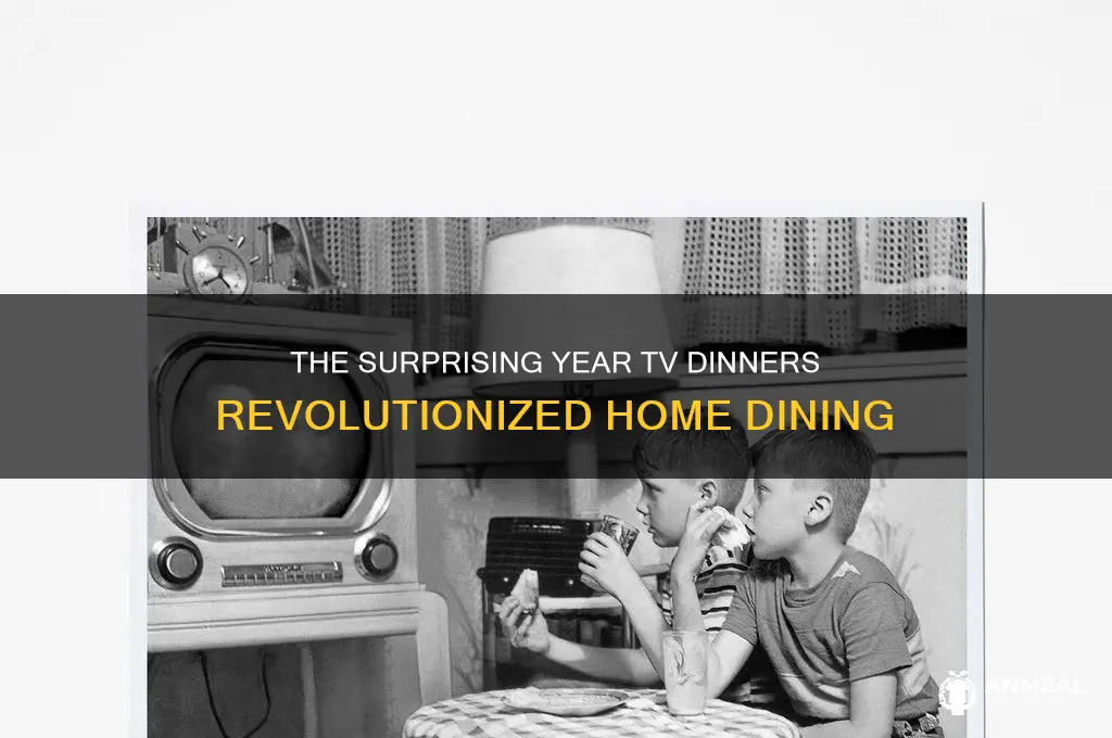 what year was the first tv dinner