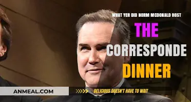 Norm Macdonald's Memorable Hosting of the Correspondents' Dinner: A Look Back