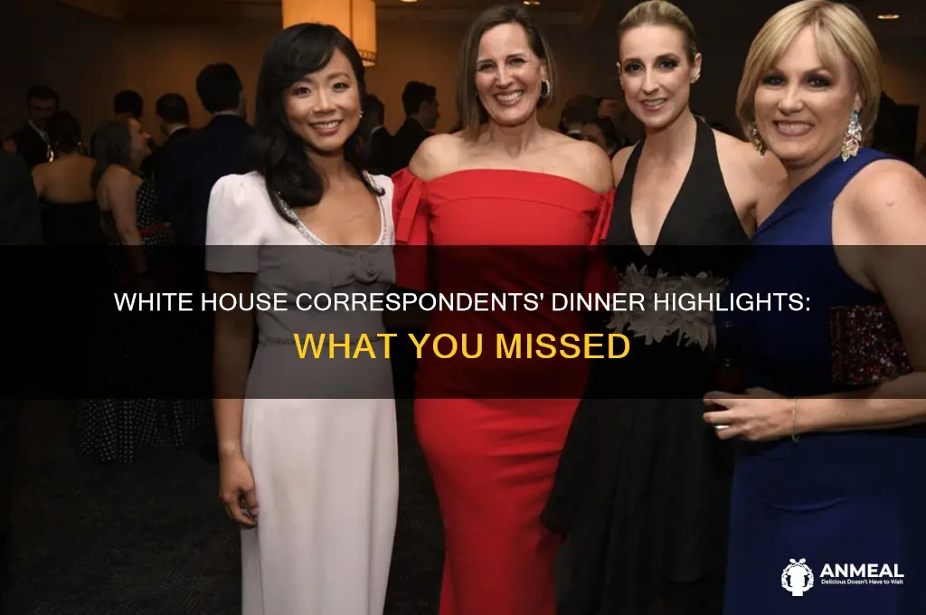 what you missed from the white house correspondents dinner