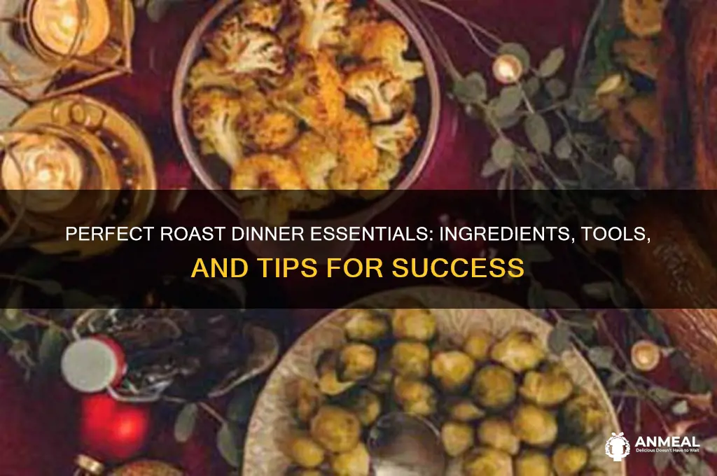 what you need for a roast dinner