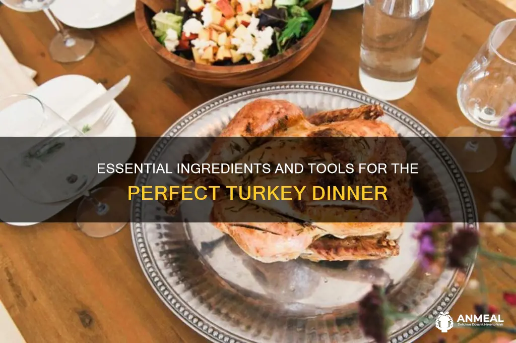 what you need for a turkey dinner
