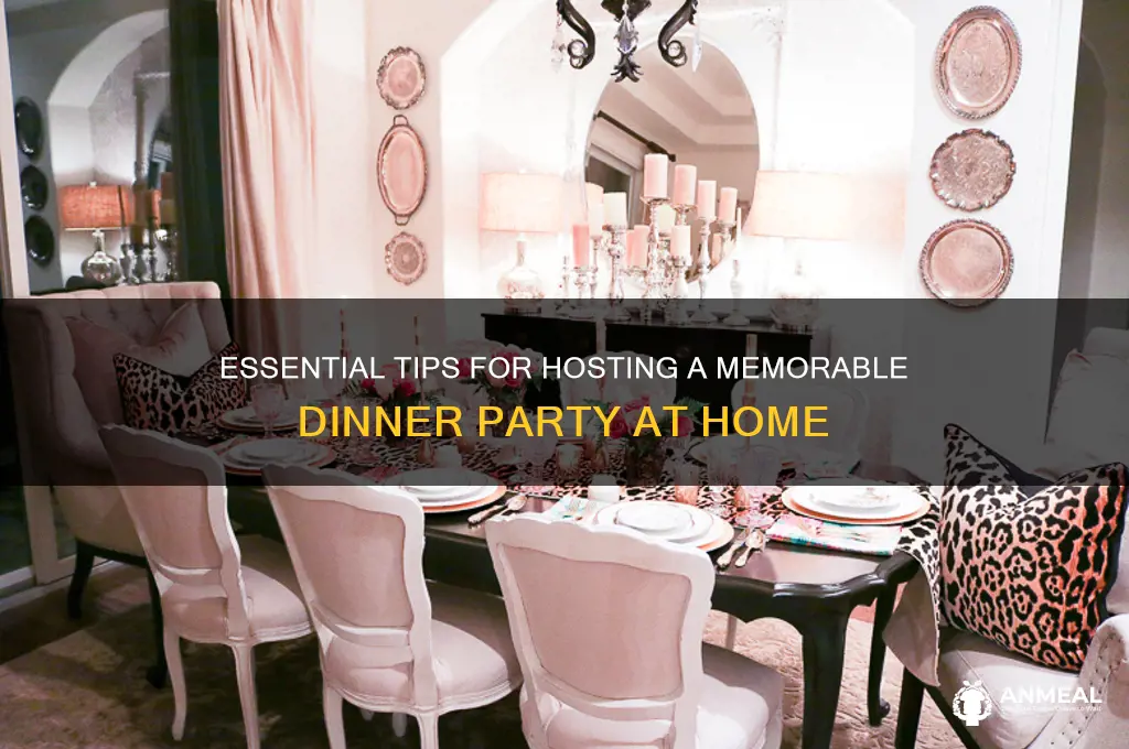 what you need to throw a dinner party