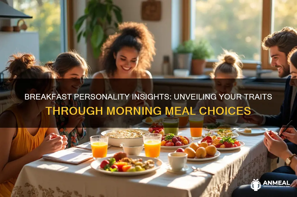 what your breakfast says about you