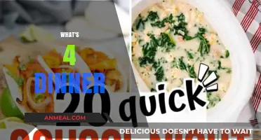 Delicious Dinner Ideas: What’s for Dinner Tonight? Quick & Easy Recipes