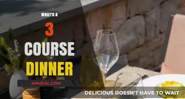 Exploring the Elegance of a Three-Course Dinner: A Culinary Journey