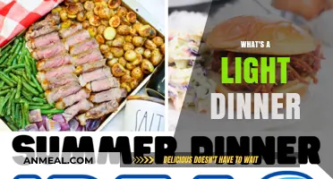 Light Dinner Ideas: Healthy, Quick, and Satisfying Evening Meals