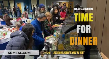What's a Normal Dinner Time? Exploring Global Eating Habits