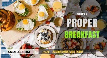 Mastering the Morning: What Constitutes a Proper Breakfast?