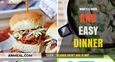 Quick and Easy Dinner Ideas for Busy Weeknights