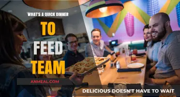 Quick Team Dinner Ideas: Easy Meals to Feed Your Crew Fast