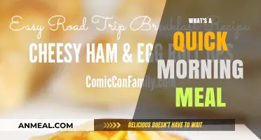 Quick Morning Meals: Easy, Fast, and Delicious!
