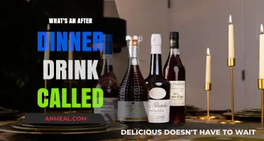 Exploring the Perfect After-Dinner Drinks: Names, Traditions, and Delights