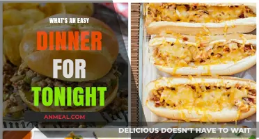 Quick and Simple Dinner Ideas for Tonight's Meal