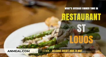 St. Louis Dining: Average Restaurant Dinner Time Explored