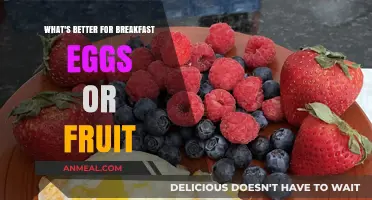 Eggs vs. Fruit: Which Breakfast Choice Boosts Your Morning Energy?