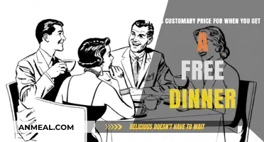 Free Dinner Etiquette: Understanding Customary Pricing and Gratitude Gestures