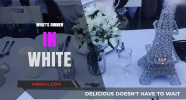 Unveiling the Elegance of Dinner in White: A Chic Culinary Experience