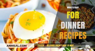 Quick and Simple Dinner Ideas for Busy Weeknights