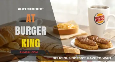 Burger King Breakfast Menu: Delicious Morning Options to Start Your Day