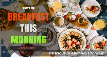 Delicious Morning Meals: What's for Breakfast This Morning?