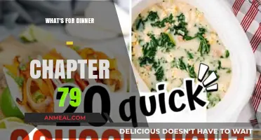 Chapter 79 Dinner Ideas: Quick, Easy, and Delicious Recipes Tonight
