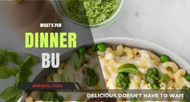 What's for Dinner, Bu? Quick, Easy, and Delicious Meal Ideas