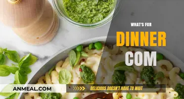 What's for Dinner? Com: Easy Meal Ideas & Recipes Tonight