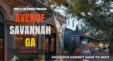 Savannah's Ferguson Avenue Dinner Scene: What's Cooking Tonight?